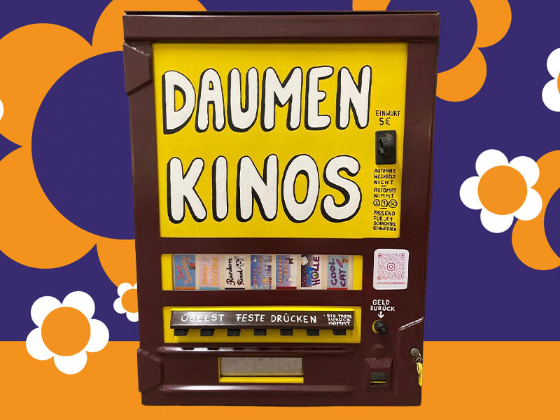 BF 2026 - Daumenkinoautomat Foto: institut für film & funk